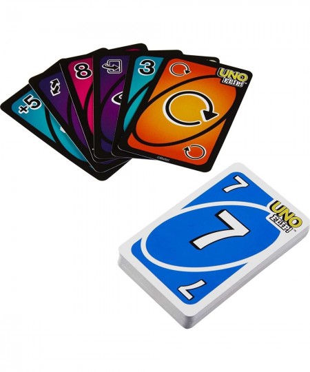 UNO FLIP! Family Card Game with 112 Cards in a Sturdy Storage Tin Makes a Great Gift for 7 Year Olds and Up UNO FLIP! Family ...