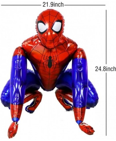 Spiderman Airwalker Balloon Bouquet for Kids Birthday Baby Shower Decorations $18.90 - Kids' Party Decorations