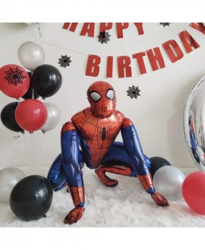 Spiderman Airwalker Balloon Bouquet for Kids Birthday Baby Shower Decorations $18.90 - Kids' Party Decorations