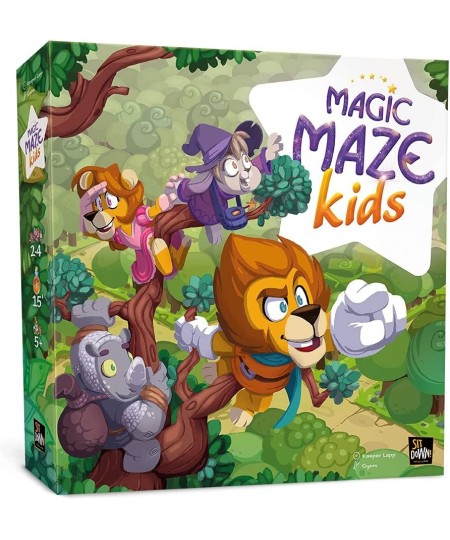 Magic Maze Kids - Co-operative Real-Time Gameplay Move Across the Forest and Find the Potion Ingredients - Tutorials for Youn...