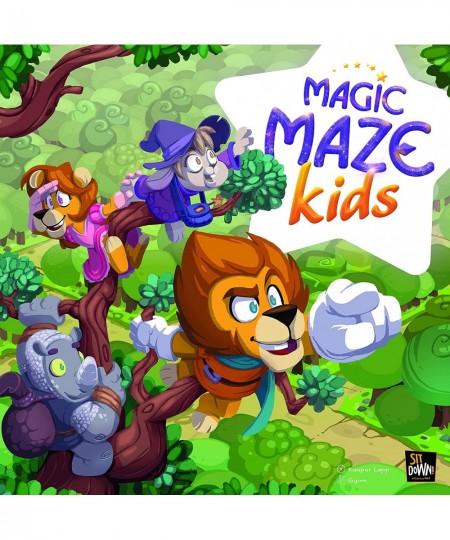 Magic Maze Kids - Co-operative Real-Time Gameplay Move Across the Forest and Find the Potion Ingredients - Tutorials for Youn...