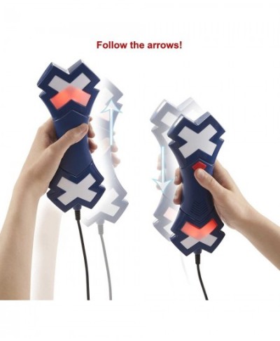 CROSSED SIGNALS Electronic Game With Pair Of Talking Light Wands Play Solo Or With Up To 4 Players Move Wands Up Down Or Shak...