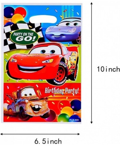 30PCS Race Cars Lightning McQueen Plastic Treat Bags Birthday Party Favor Bags Party Gift Goody Bags for Kids Birthday $16.07...