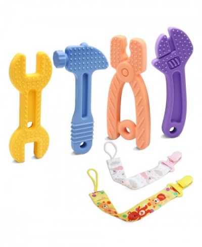 Teething Toys for Babies 0-6 Months 6-12 Months Silicone Baby Teether Toys Baby Chew Toys BPA Free Molar Teething Toys for Li...