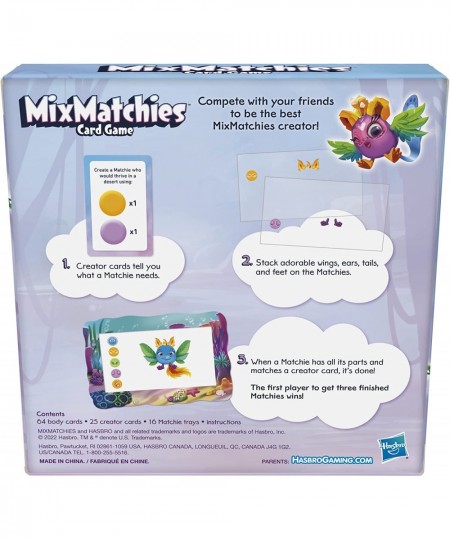 MixMatchies Card Game Kids Game Family Game for Ages 8 and Up 2 to 6 Players $22.56 - Card Games