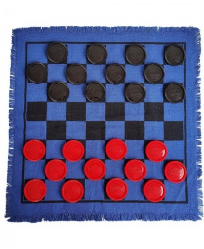 24 Pieces 3 Inches Jumbo Replacement Checker Pieces Only-12red 12black $17.78 - Board Games