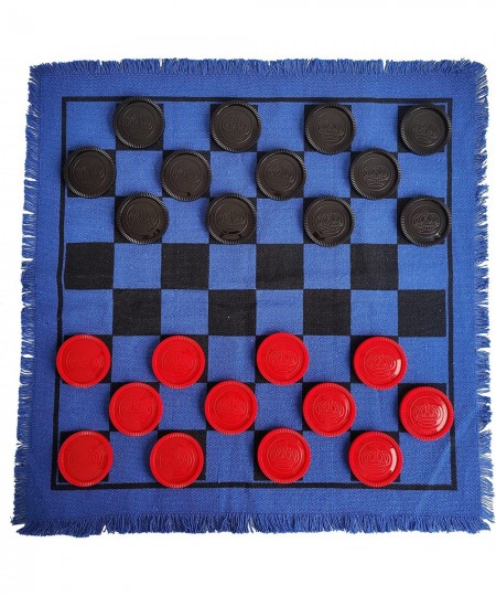 24 Pieces 3 Inches Jumbo Replacement Checker Pieces Only-12red 12black $17.78 - Board Games