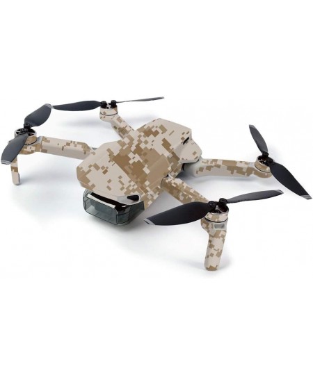 MightySkins Skin for DJI Mavic Mini Portable Drone Quadcopter - Desert Camo | Protective Durable and Unique Vinyl Decal wrap ...