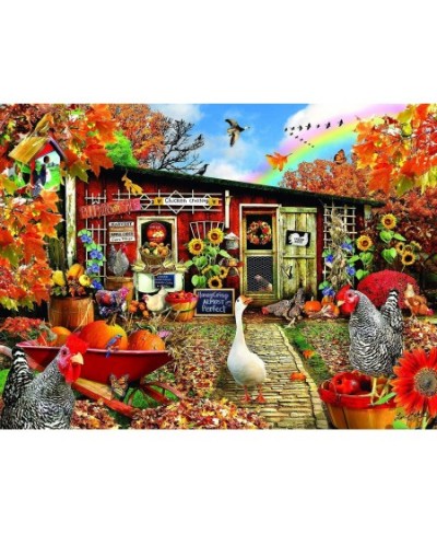 Chickens Crossing 1000 pc Jigsaw Puzzle $35.70 - Jigsaw Puzzles