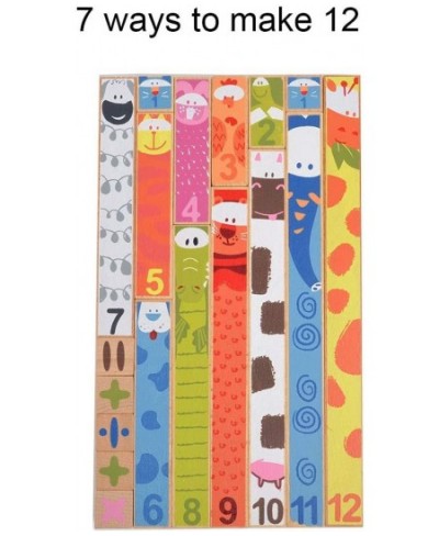 Wooden Montessori Number Rods - Rainbow Math Concepts Sticks - Preschool Math Toys $26.08 - Early Development & Activity Toys