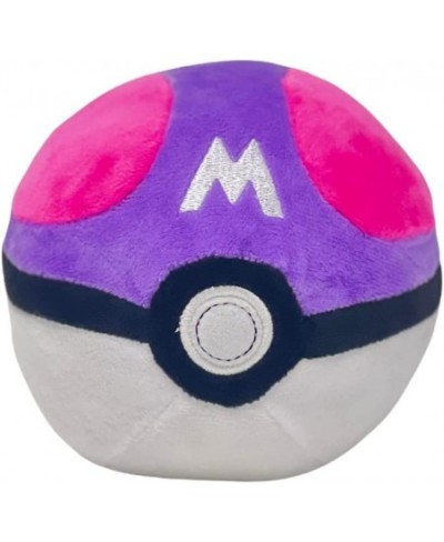 Pokeball Plush Toy/4 Inches Best Pokeball Plush Figures w/Keychain/Pokeball Plushie (MasterBall) $35.56 - Plush Figure Toys