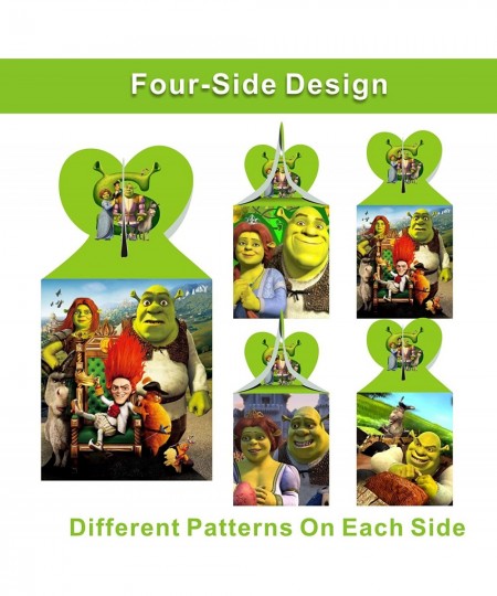 12pcs Shrek Party Favor Gift Boxes Shrek Movie Theme Birthday Party Supplies for Shrek Party Decorations $24.99 - Kids' Party...