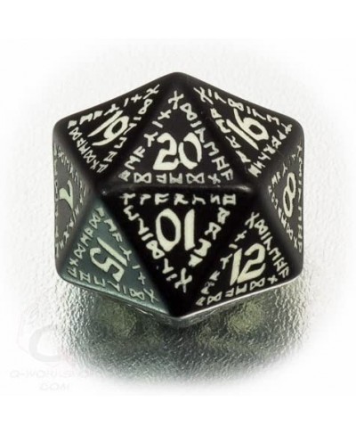 Qworkshop Runic Glow-in-The-Dark Polyhedral RPG Dice Set $45.64 - Game Accessories