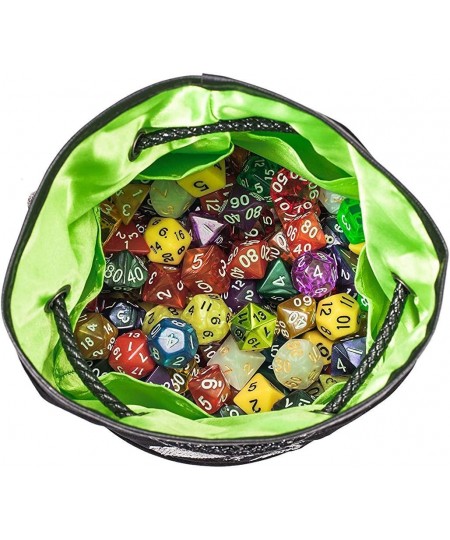 DND Dice Bag with Platinum Dragon. Large Dice Bags Ideal for RPGs (Black). $29.39 - Game Accessories