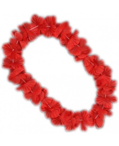 Hawaiian Flower Lei Necklace Red $14.59 - Kids' Dress-Up Accessories