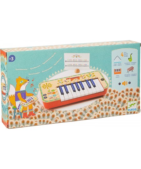 Animambo Synthesizer Musical Instrument Tan $95.54 - Kids' Musical Instruments