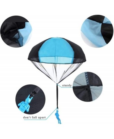 Parachute Toys for Kids - 10 Pcs Tangle Free Outdoor Flying Parachute Men Small Outside Toys 2023 for 3 4 5 6 7 8 9 10 Year O...