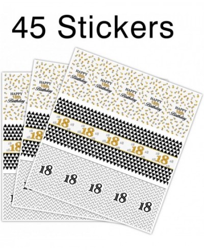 Happy 18th Birthday Mini Candy Bar Wrapper Stickers - Eighteenth Birthday Party Small Favors - 45 Stickers $14.99 - Kids' Par...