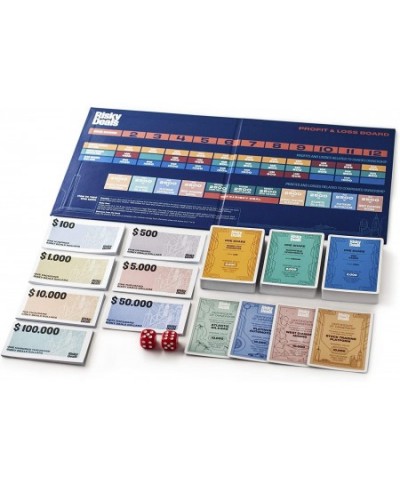 – The Stock Market Game - Bet Wisely Roll The Dice and Get Rich – Fun Board Game for Adults and Family Night - Adrenaline and...