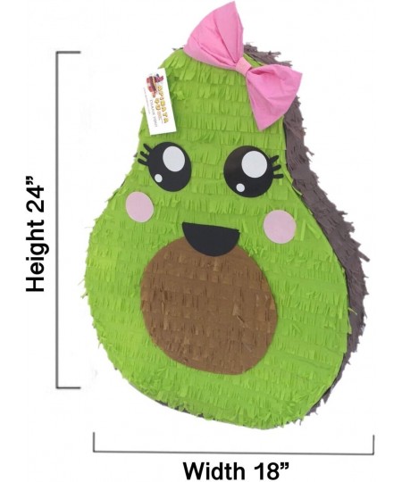 APINATA4U Girly Avocado Pinata with Pink Bow 20 $60.73 - Piñatas