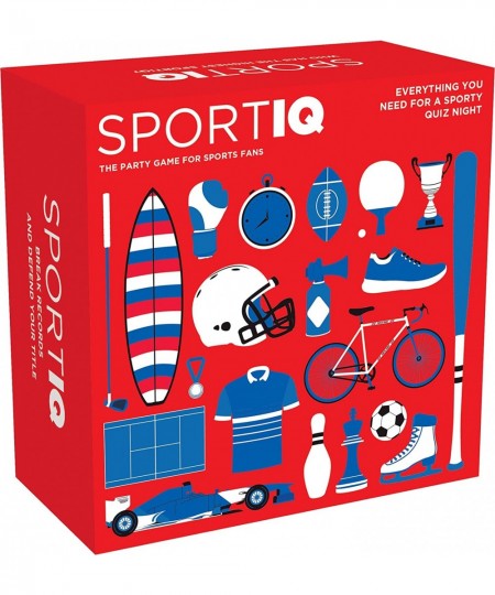 Sport IQ Party Game | Trivia Game for Sports Fans | Challenging Team Game for Game Night | Ages 16+ | 2-12 Players | Average ...