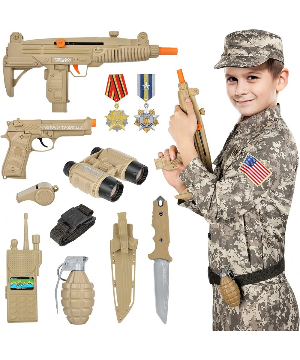 Army Costume for Kids Soldier Dress Up Role Play Set Deluxe Christmas Gift for Kids Boys Aged 3-10 $51.71 - Kids' Costumes