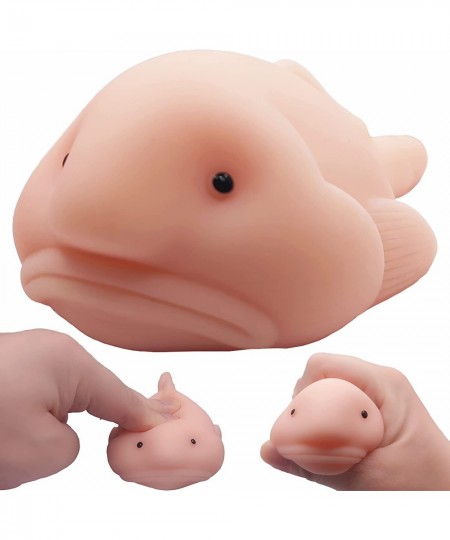 Blobfish Toy Pull Stretch and Squeeze Stress Cute Fish Toy for Anxiety Relief Funny Cute Sensory Toys for Autism Birthday Chr...