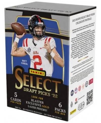 2022 Draft Picks Football Blaster - 30 Trading Cards Per Blaster Box $62.10 - Trading Cards & Accessories