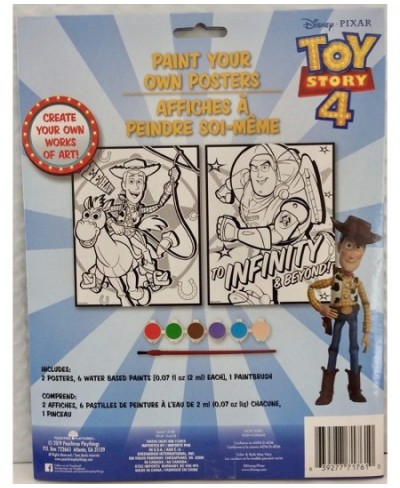 Toy Story 4 Paint Your Own Posters Kit $14.65 - Craft Kits