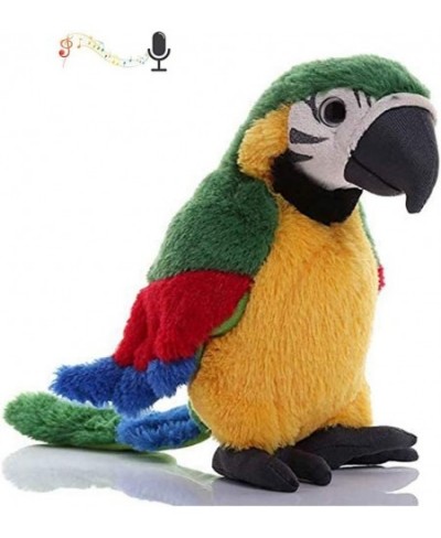 Talking Parrot Speaking Parrot Record Repeats Toy Talking Stuffed Animal Waving Wings Interactive Plush Toy Kid Birthday Gift...