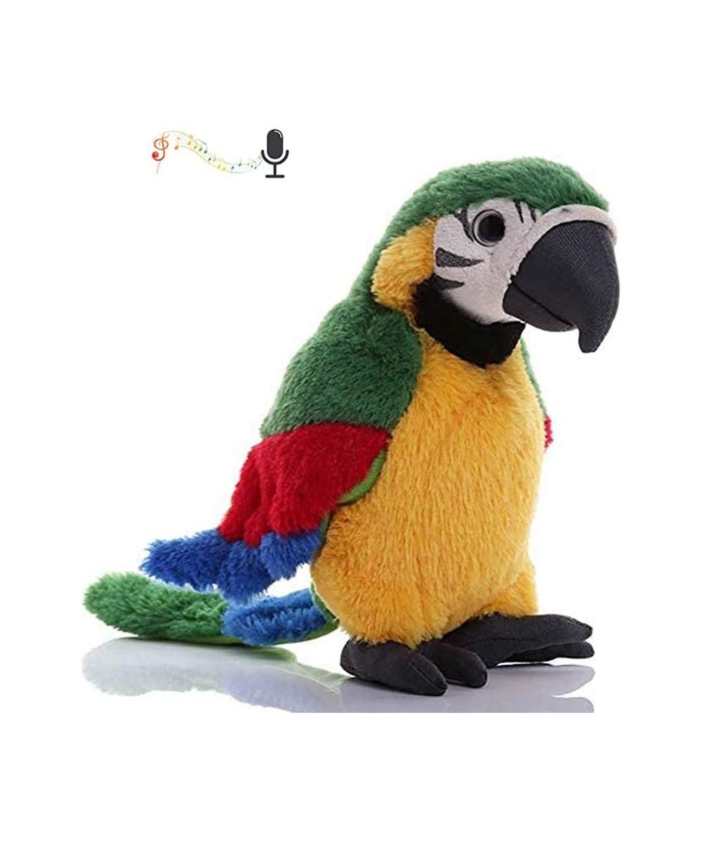 Talking Parrot Speaking Parrot Record Repeats Toy Talking Stuffed Animal Waving Wings Interactive Plush Toy Kid Birthday Gift...