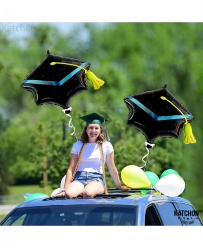 Big Graduation Cap Balloon Decorations - 22 Inch Graduation Mylar Balloons | Graduation Hat Balloon for Graduation Party Deco...