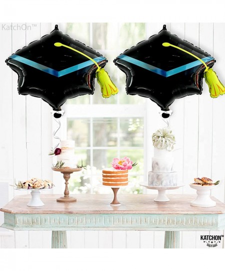 Big Graduation Cap Balloon Decorations - 22 Inch Graduation Mylar Balloons | Graduation Hat Balloon for Graduation Party Deco...