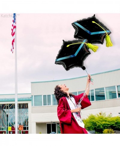 Big Graduation Cap Balloon Decorations - 22 Inch Graduation Mylar Balloons | Graduation Hat Balloon for Graduation Party Deco...