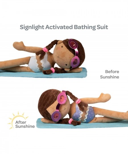 Plush Doll with Color Changing Bathing Suit - 12" Sunshine Friends Daisy $45.56 - Plush Figure Toys