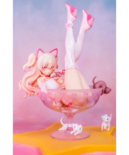 Ecchi Anime Figure Goblet Beautiful Girl Cat Ears Cute Busty Girls Ver. Replaceable Facial Expression Removable Clothes Waifu...