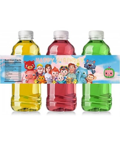 Cartoon Birthday Party Supplies 168pcs Party Decorations Set Water Bottle Labels Coco Super Baby JJ Characters Stickers for K...