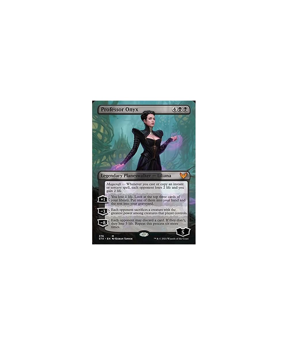 Magic: The Gathering - Professor Onyx (276) - Borderless - Strixhaven: School of Mages $26.60 - Trading Cards & Accessories