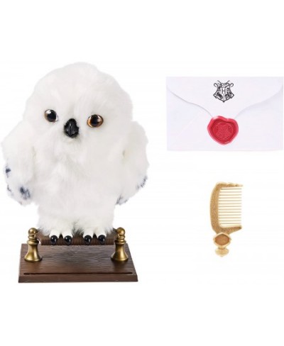 Harry Potter Enchanting Hedwig Interactive Owl with Over 15 Sounds and Movements and Hogwarts Envelope Kids Toys for Ages 5 a...