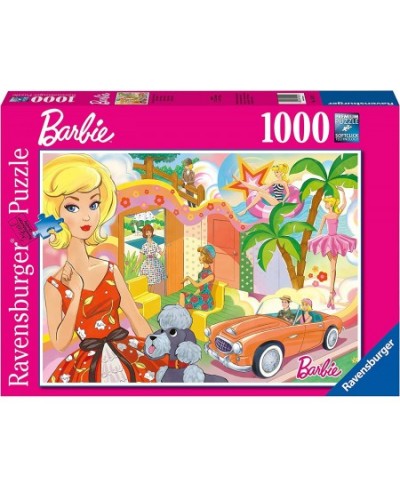 Barbie: Vintage Barbie 1000 Piece Jigsaw Puzzle for Adults – Every Piece is Unique Softclick Technology Means Pieces Fit Toge...