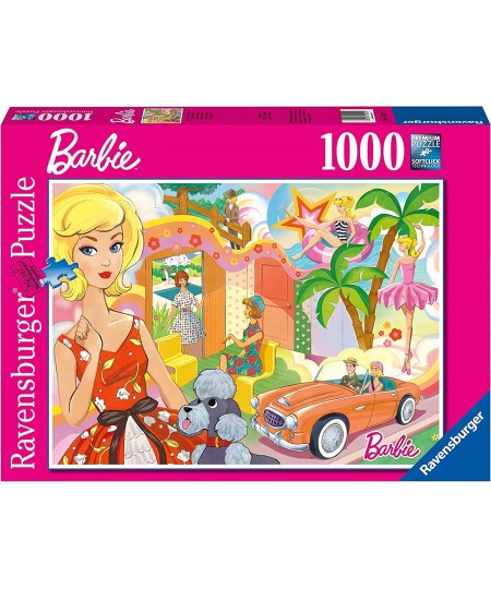 Barbie: Vintage Barbie 1000 Piece Jigsaw Puzzle for Adults – Every Piece is Unique Softclick Technology Means Pieces Fit Toge...