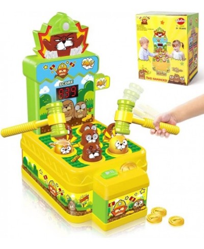 Whack Game Mole Mini Electronic Arcade Game with 2 Hammers Pounding Toys Toddler Toys for 3 4 5 6 7 8 Years Old Boys Girls Wh...