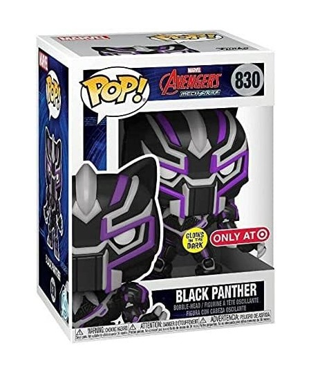 FunkoPop Marvel Avengers Black Panther (Glows in The Dark) - Target Exclusive 830 $38.36 - Toy Vehicle Playsets