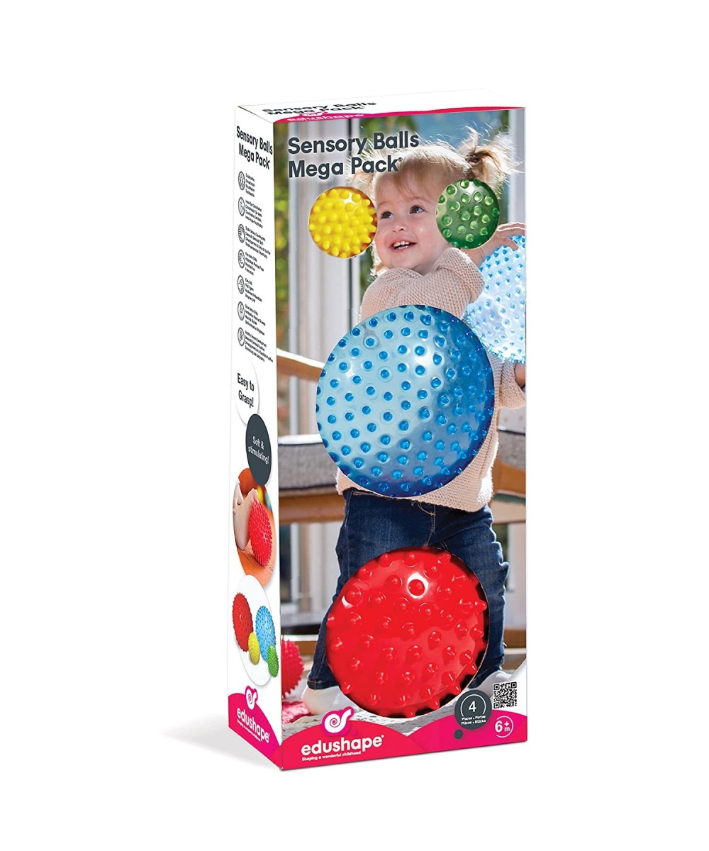 Sensory Balls for Baby Mega Pack - Assorted Baby Balls That Help Enhance Gross Motor Skills for Kids Aged 6 Months and Up - S...