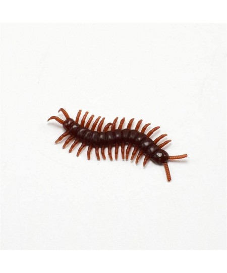 20pcs/Set Imitation Insects Fake Centipede Toys Realistic Bugs Prank Joke Gift for April Fools Day Scary Mischief Halloween P...