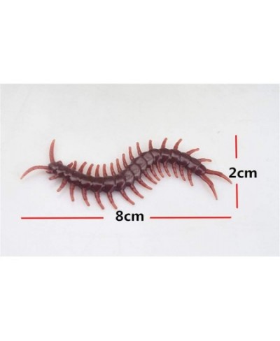 20pcs/Set Imitation Insects Fake Centipede Toys Realistic Bugs Prank Joke Gift for April Fools Day Scary Mischief Halloween P...