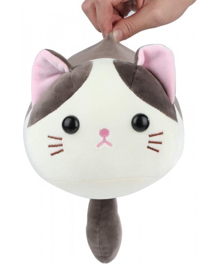 Very Soft Cat Big Hugging Pillow Plush Kitten Kitty Stuffed Animals Brown Child Birthday Present (Brown 17.3in) $25.33 - Kids...