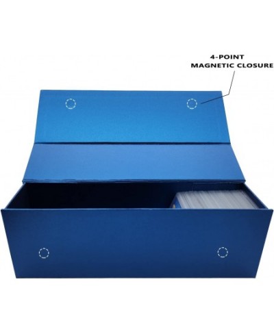 Trading Card Storage Box for Sports Card Box for Baseball Card Storage Vertical - Blue $15.80 - Trading Cards & Accessories