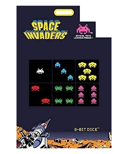 8-Bit Dice Space Invaders Edition $15.56 - Game Accessories