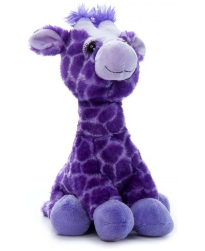 Purple Giraffe Stuffed Animal Plushie Lash’z Zoo Animals Giraffe Plush Toy 12 inches $33.65 - Stuffed Animals & Teddy Bears